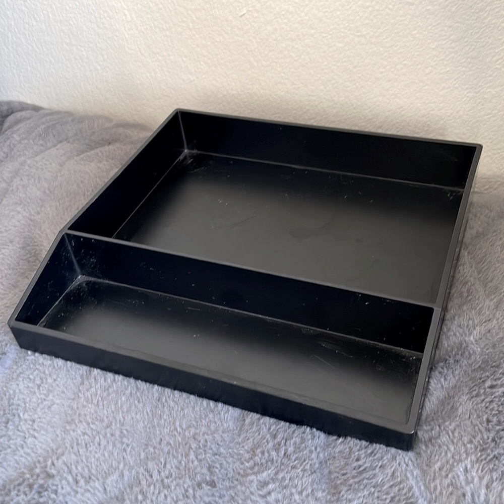 Black Desk Tray